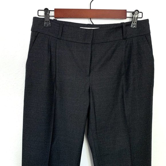 MICHAEL Michael Kors Pants Gray Wool Blend Slim Skinny Trousers - Picture 4 of 9